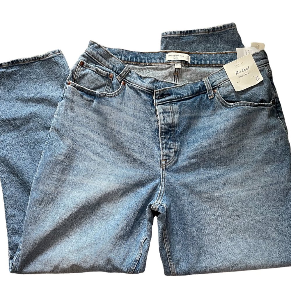 Abercrombie & Fitch The Dad High Rise 33 Long